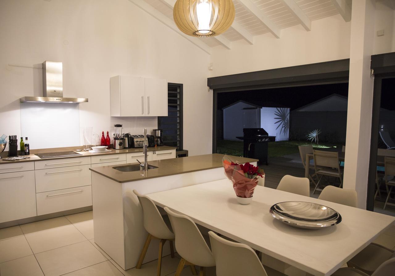 Villa Blue Lagoon - Perle Des Salines แซงต์-ฟรองซัวส์ ภายนอก รูปภาพ